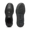Mesh-trim trainers in faux leather Mesh-trim trainers in faux leather