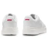 Mesh-trim trainers in faux leather Mesh-trim trainers in faux leather