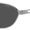 Metal sunglasses with cut-out logo Metal sunglasses with cut-out logo