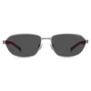 Metal sunglasses with cut-out logo Metal sunglasses with cut-out logo