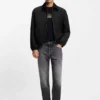 Micro-monogram jacket with water-repellent finish Micro-monogram jacket with water-repellent finish