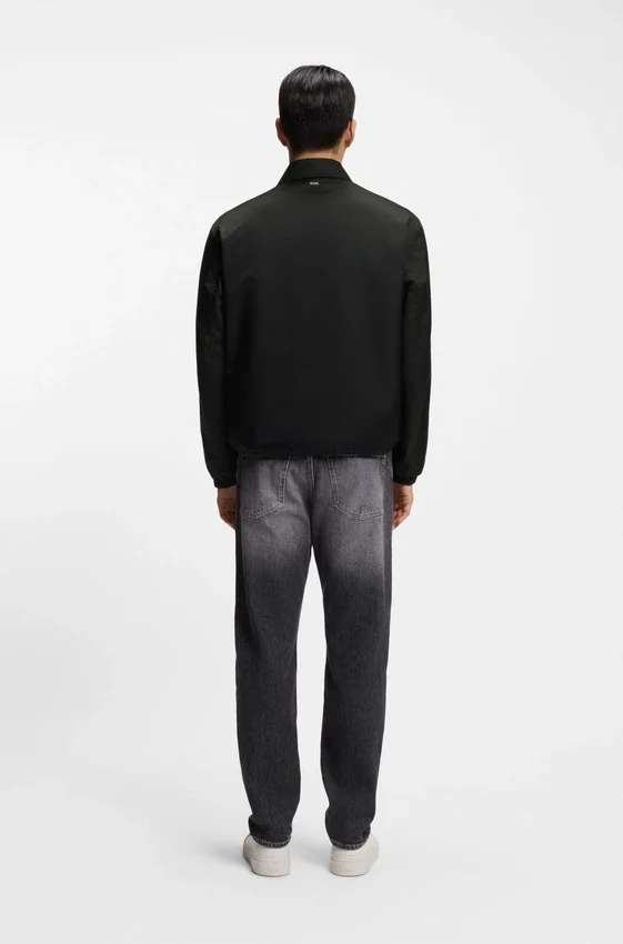 Micro-monogram jacket with water-repellent finish Micro-monogram jacket with water-repellent finish