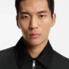 Micro-monogram jacket with water-repellent finish Micro-monogram jacket with water-repellent finish