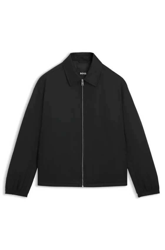 Micro-monogram jacket with water-repellent finish Micro-monogram jacket with water-repellent finish