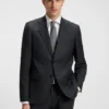 Micro-pattern tie in silk