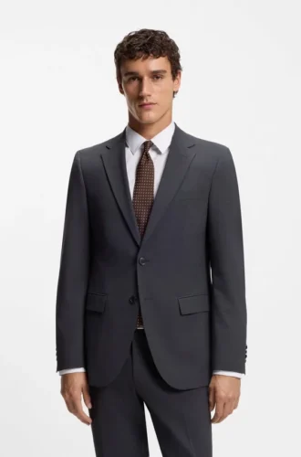 Micro-pattern tie in silk