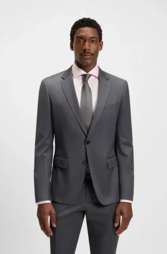 Micro-pattern tie in silk