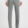 Micro-patterned slim-fit suit in stretch cloth