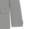 Micro-patterned slim-fit suit in stretch cloth