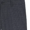 Micro-patterned slim-fit trousers in virgin wool