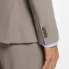 Micro-patterned two-piece slim-fit suit in stretch cloth