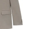 Micro-patterned two-piece slim-fit suit in stretch cloth