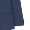 Micro-patterned two-piece slim-fit suit in stretch cloth