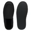 Microfibre slippers with fluffy lining