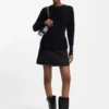 Mini skirt in bouclé fabric
