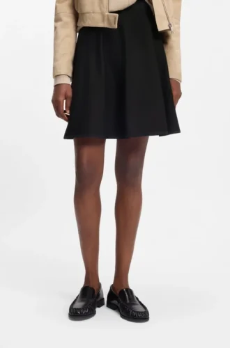 Mini skirt in stretch jersey