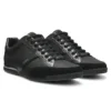 Mixed-material sneakers with suede and faux leather