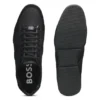 Mixed-material sneakers with suede and faux leather