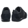 Mixed-material sneakers with suede and faux leather