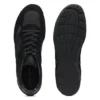 Mixed-material trainers with open mesh