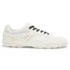 Mixed-material trainers with open mesh