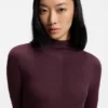 Mixed-ribbing sweater in virgin wool