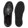 Moccasin-inspired Derby shoes in tumbled leather