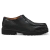 Moccasin-inspired Derby shoes in tumbled leather