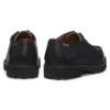 Moccasin-inspired Derby shoes in tumbled leather