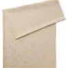 Modal-wool scarf with monograms