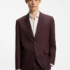 Modern-fit jacket in wool-blend poplin Modern-fit jacket in wool-blend poplin