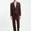 Modern-fit jacket in wool-blend poplin Modern-fit jacket in wool-blend poplin
