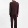 Modern-fit jacket in wool-blend poplin Modern-fit jacket in wool-blend poplin