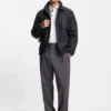 Modern-fit shirt in stretch cotton
