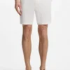 Modern-fit shorts in stretch-cotton twill