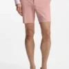 Modern-fit shorts in stretch-cotton twill