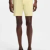 Modern-fit shorts in stretch-cotton twill