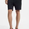 Modern-fit shorts in stretch-cotton twill