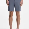 Modern-fit shorts in stretch-cotton twill