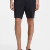 Modern-fit shorts in stretch-cotton twill