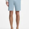 Modern-fit shorts in stretch-cotton twill
