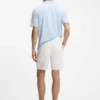 Modern-fit shorts in stretch-cotton twill