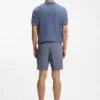 Modern-fit shorts in stretch-cotton twill