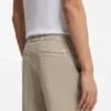 Modern-fit shorts in stretch-cotton twill
