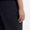 Modern-fit shorts in stretch-cotton twill