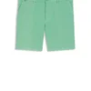 Modern-fit shorts in stretch-cotton twill