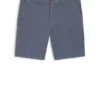 Modern-fit shorts in stretch-cotton twill