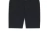 Modern-fit shorts in stretch-cotton twill