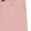Modern-fit shorts in stretch-cotton twill