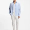 Modern-fit trousers in a linen blend Modern-fit trousers in a linen blend